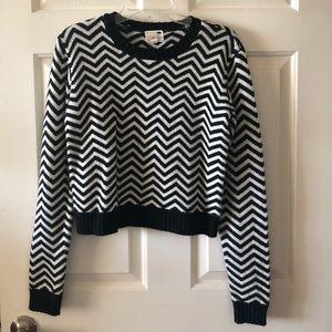 Black and White Stripe Sweater